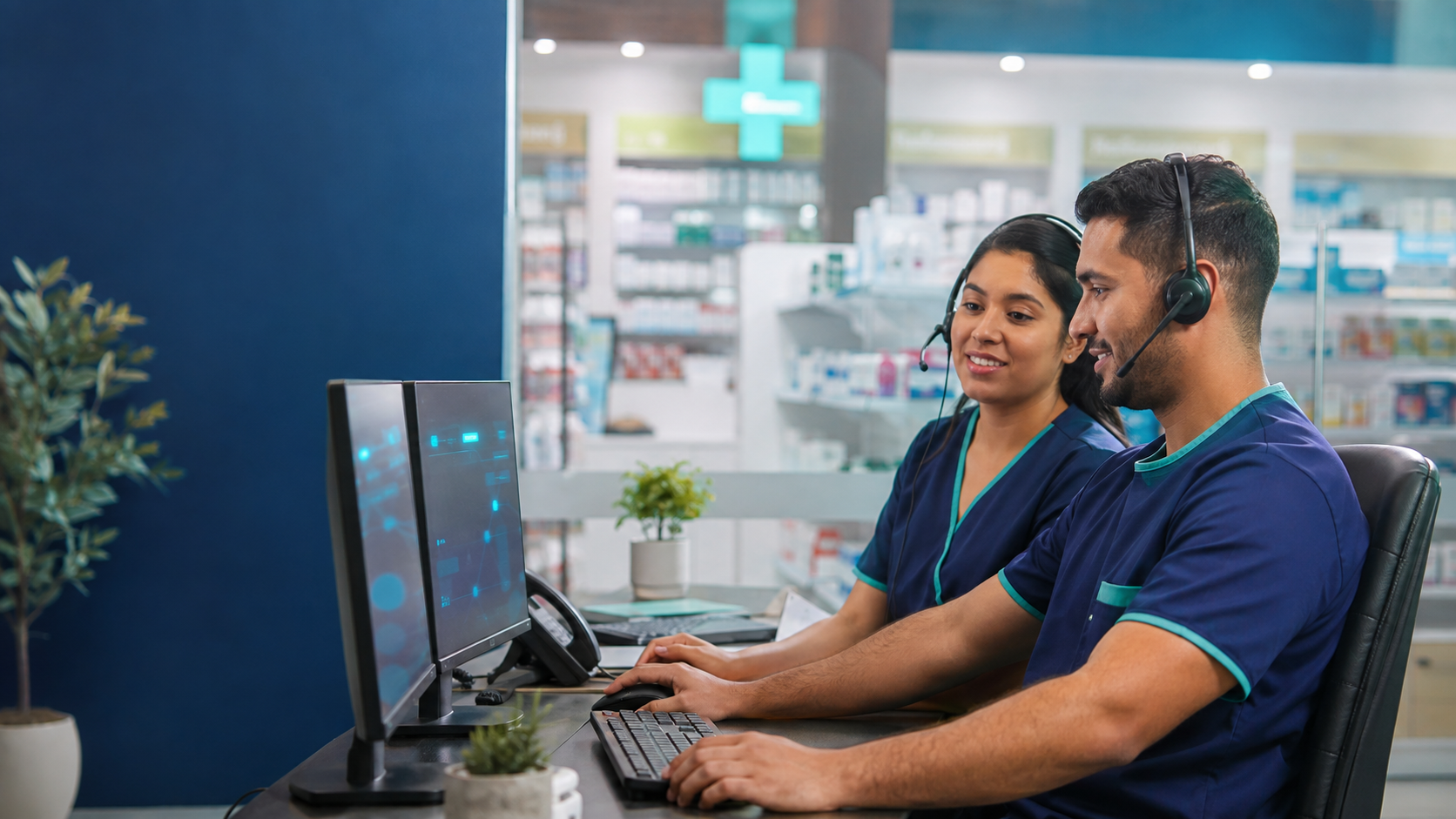 Equipe em atendimento omnichannel